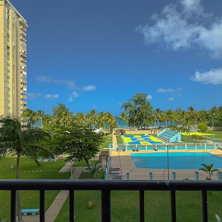 Moana'S Beach Apartment In Luquillo Pr Beach View Bagian luar foto