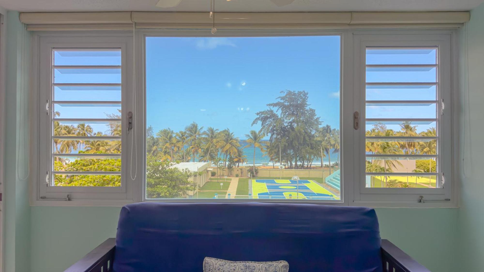 Moana'S Beach Apartment In Luquillo Pr Beach View Bagian luar foto