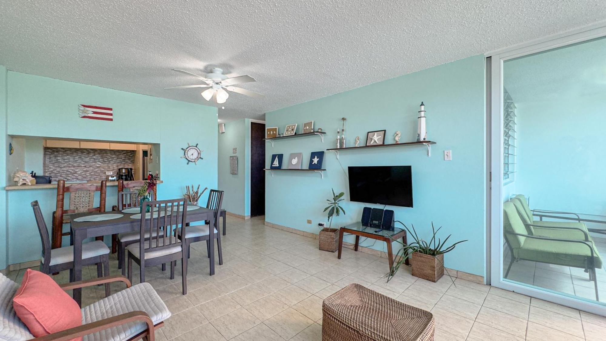 Moana'S Beach Apartment In Luquillo Pr Beach View Bagian luar foto